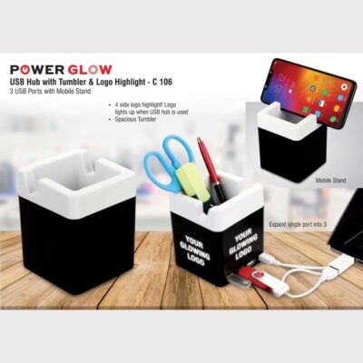 USB Hub with Penstand