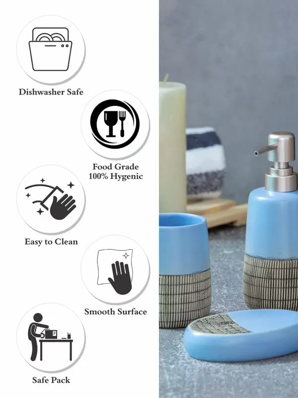 Ceramic Colorful Bathroom Set