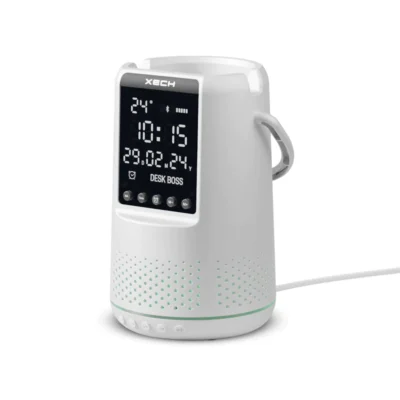 Deskboss Bluetooth Speaker Clock Pen Stand