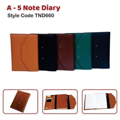 Leather Sleeve Travel Journal Planner Diary Holder