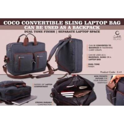 CASTILLO MILANO SLING LAPTOP BAG