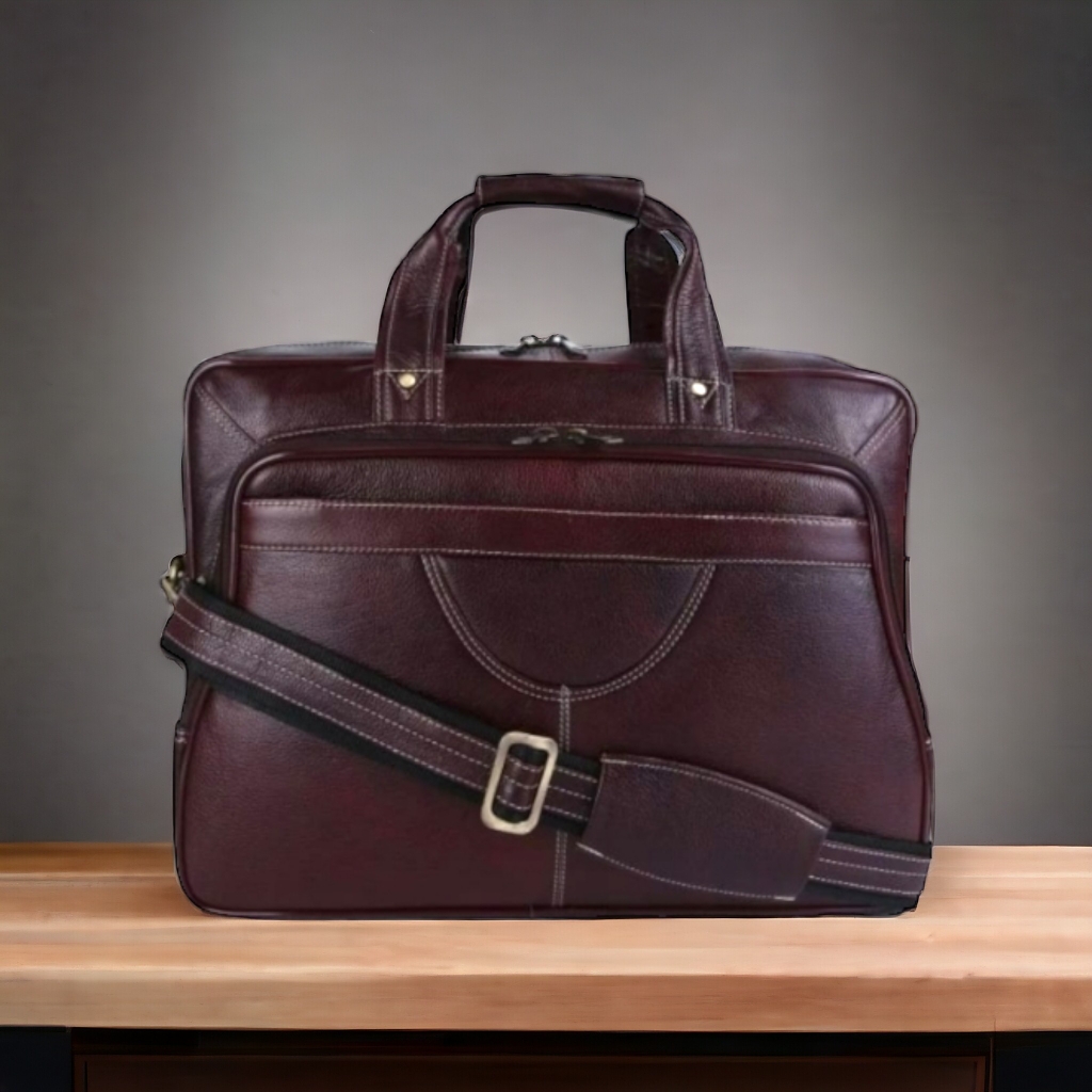 3025 1 Pure Leather Bag DES-PL-3025-Tan