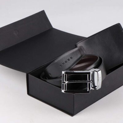 Cross Combo Gift Set of Insignia Slim Wallet & Santiago Belt