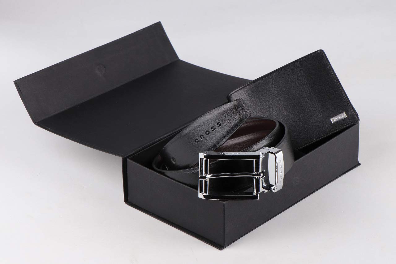 61L9FFx8r-L._SL1280_ Cross Combo Gift Set of Insignia Slim Wallet & Santiago Belt