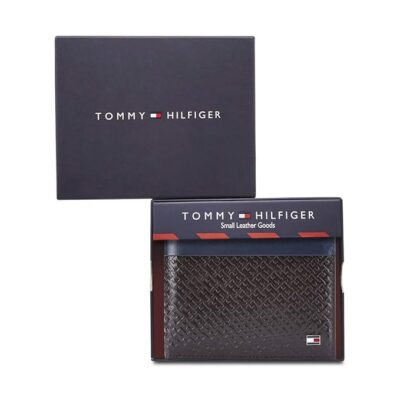 Tommy Hilfiger Navy/Brown Men's Wallet