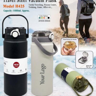 Travel Steel Vacuum Flask