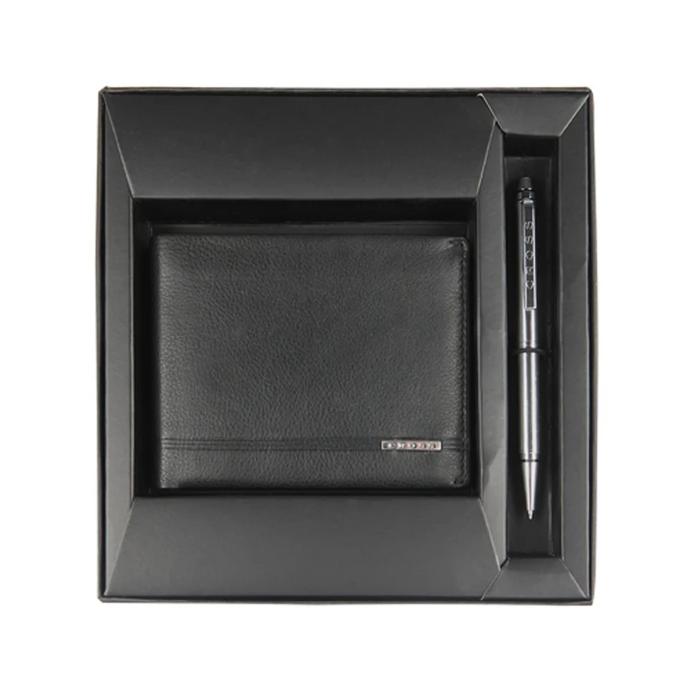 cross-leather-corporate-gifts-1000x1000 CROSS Wallet and Pen Combo Gift Set