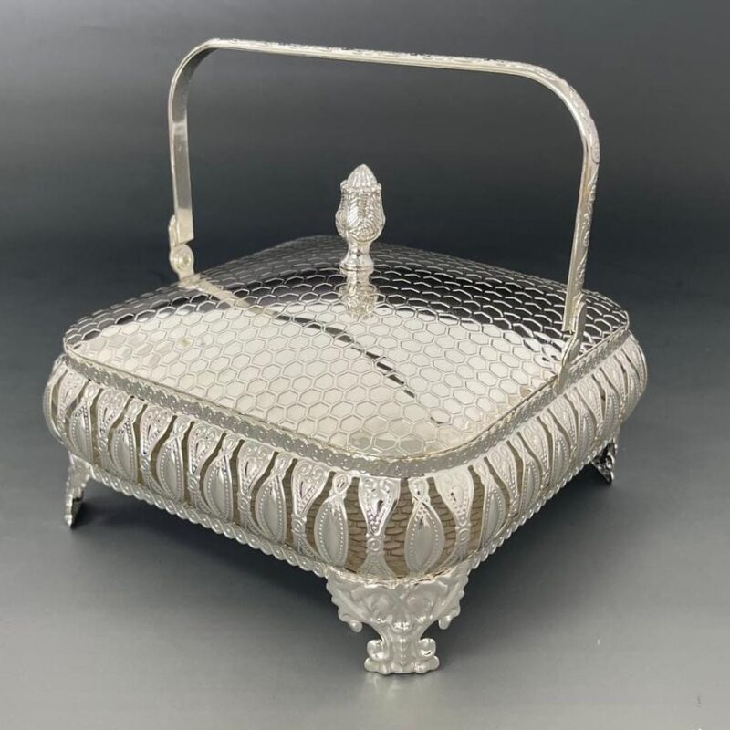 german silver basket