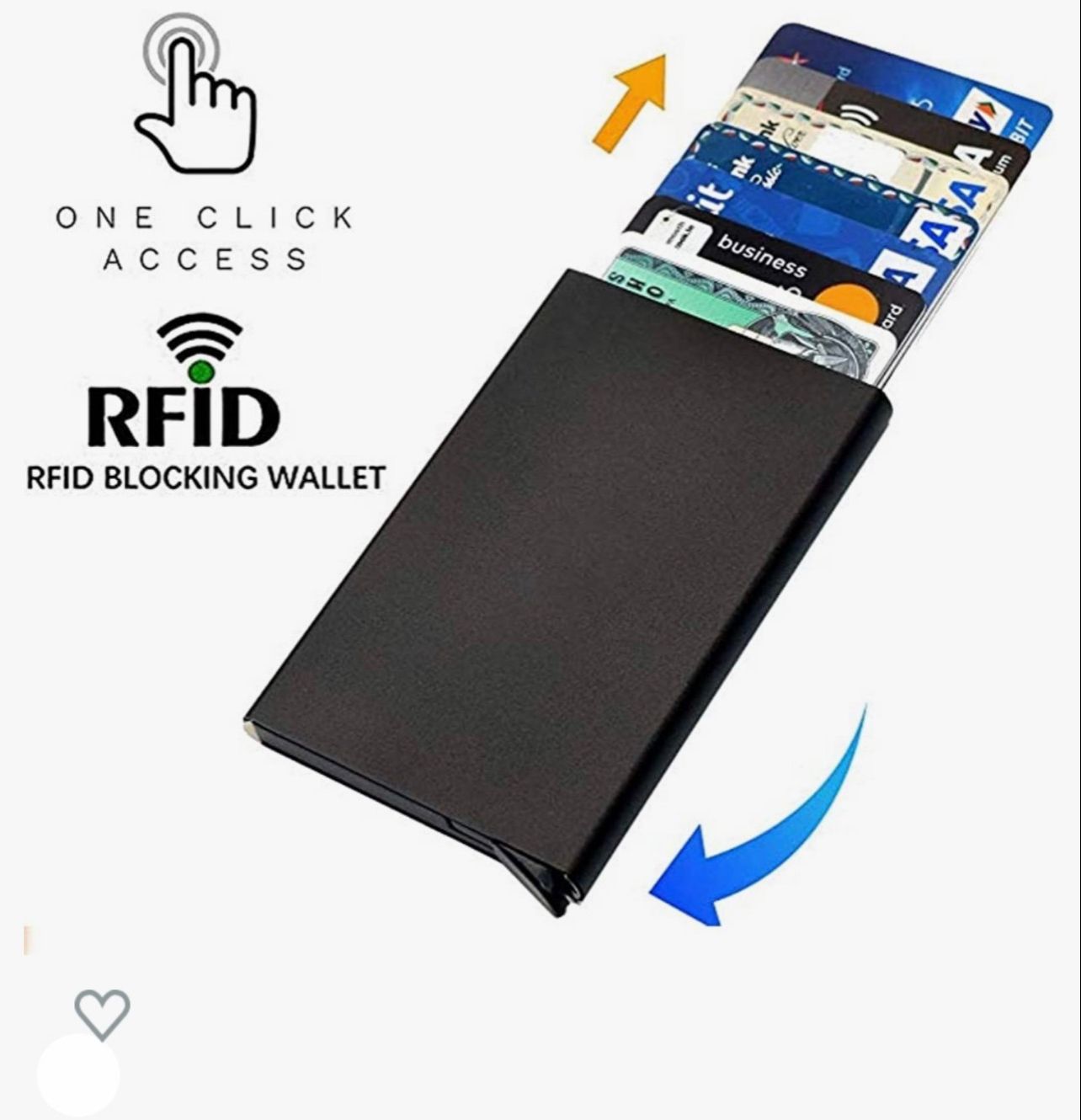 45 rfid wallet card holder