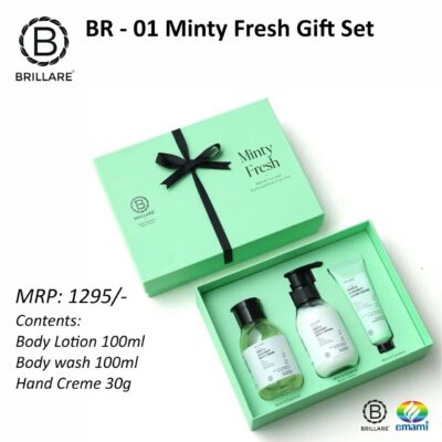 Minty Fresh Cosmetic 3 in 1 Gift Set