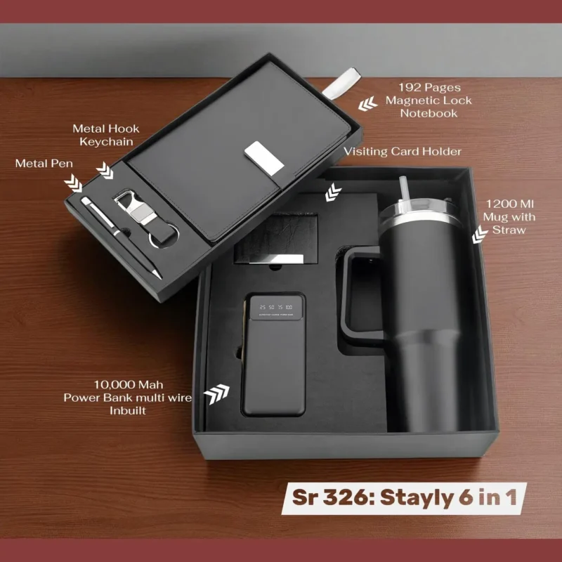 6 in 1 Employee Wellcome Kit for Corporates.
